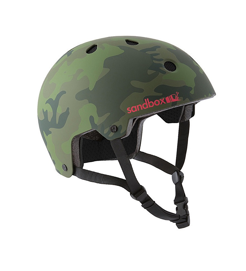 Sandbox Legend Low Rider Wakeboard Helmet, L Green Camo